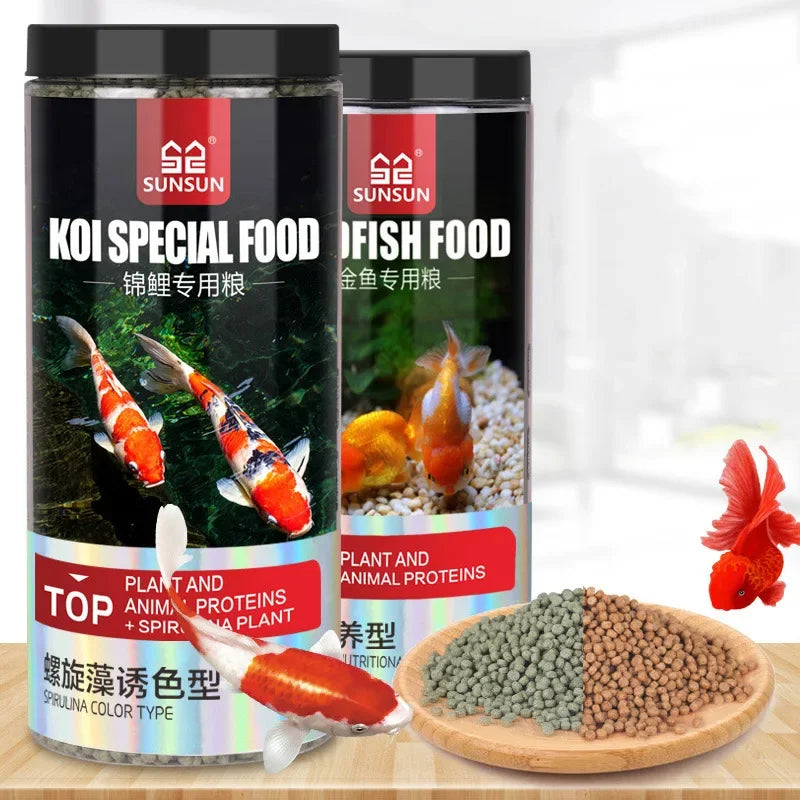 Ornamental Goldfish Feed Particles
