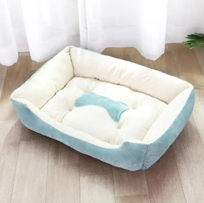 Pet Warm House Square Bed