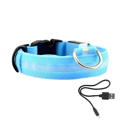 Night Luminous LED Pet Collar