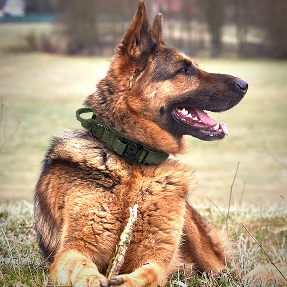 Durable Military Tactical Pet Collar