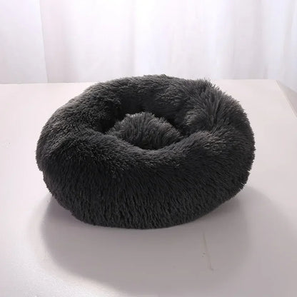 Plush Round Pet Bed