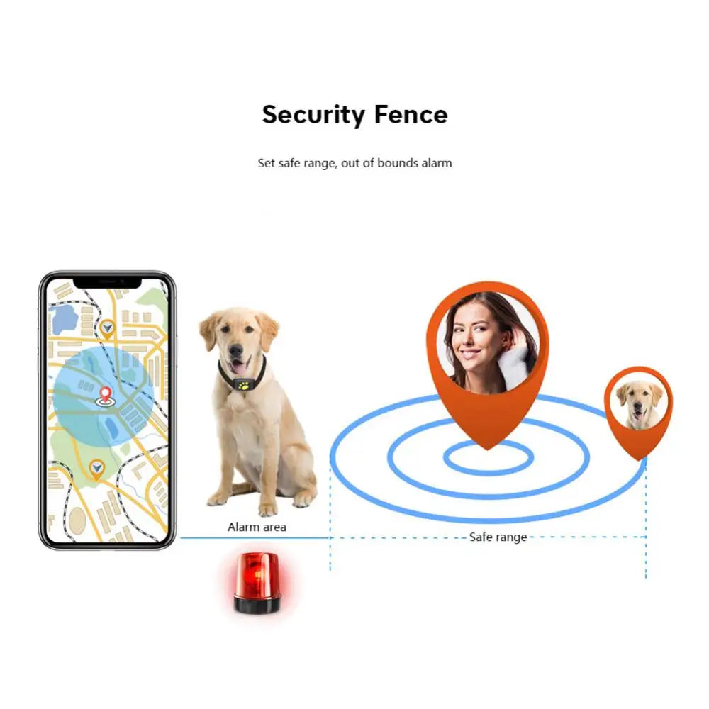 Pet GPS Tracker Collar Anti-Lost Device