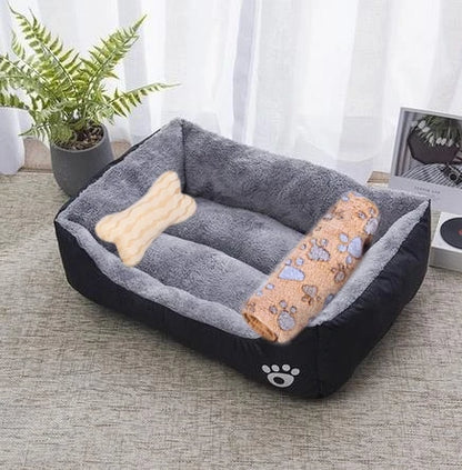 Pet Warm House Square Bed