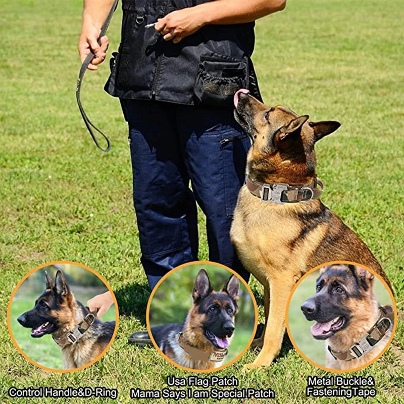 Pet Durable Adjustable Military Collar