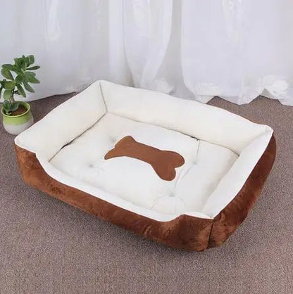 Pet Warm House Square Bed