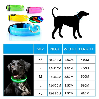 Night Luminous LED Pet Collar