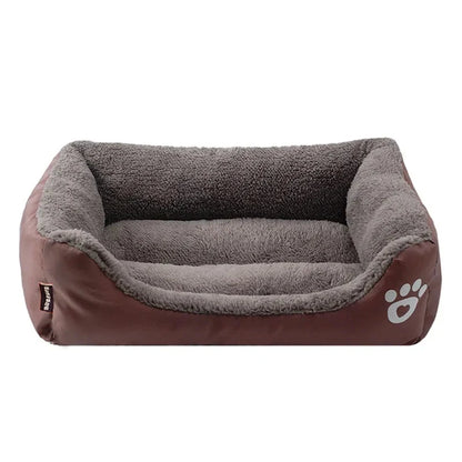 Pet Warm House Square Bed