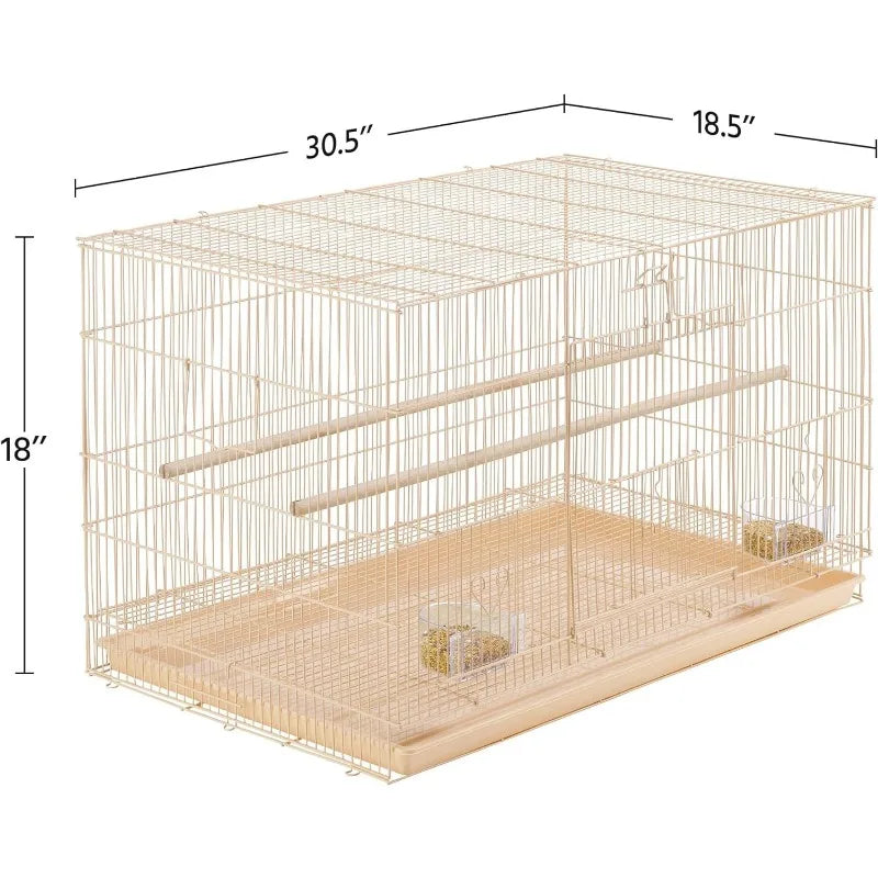 Flight Iron Parrot Cage