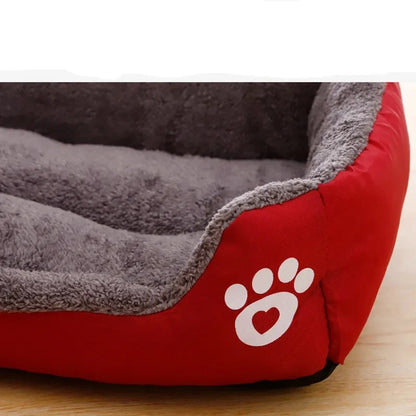 Pet Warm House Square Bed