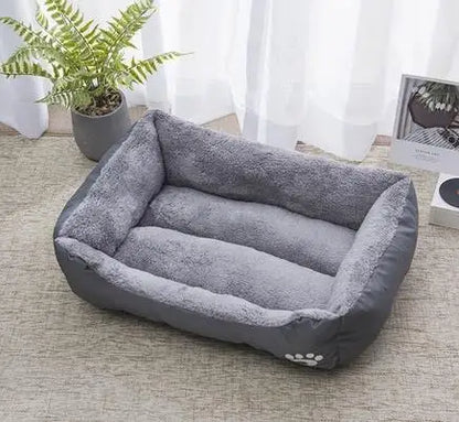 Pet Warm House Square Bed