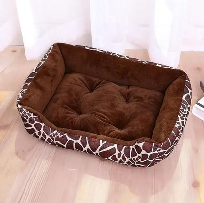 Pet Warm House Square Bed