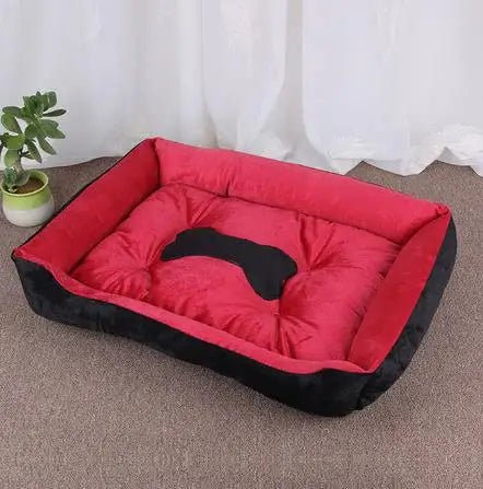 Pet Warm House Square Bed