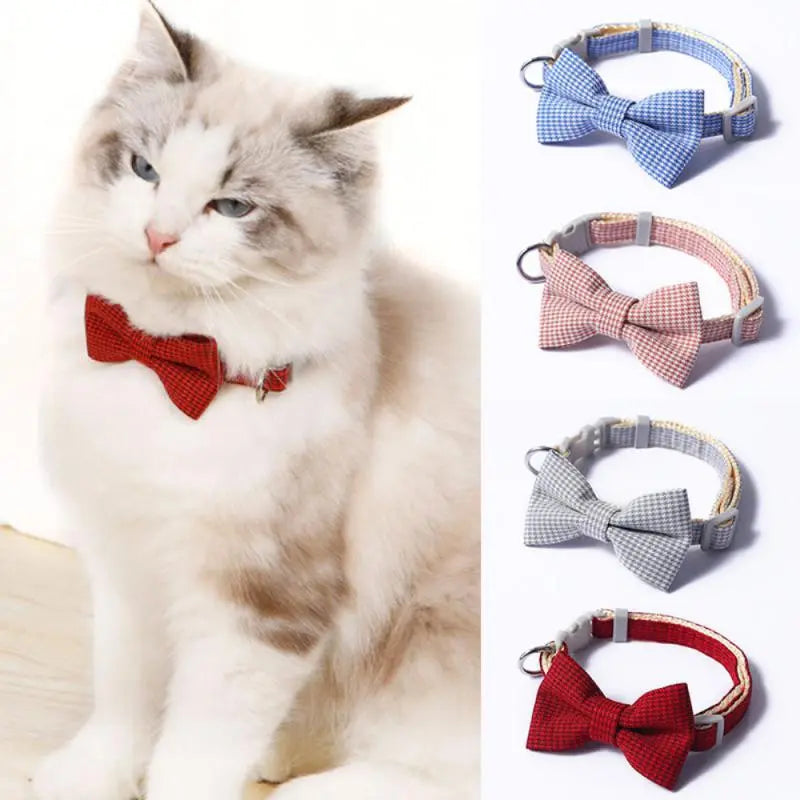 Adjustable Bow Collar for Pets