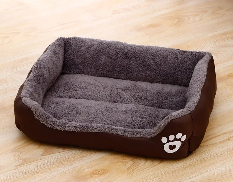 Pet Warm House Square Bed